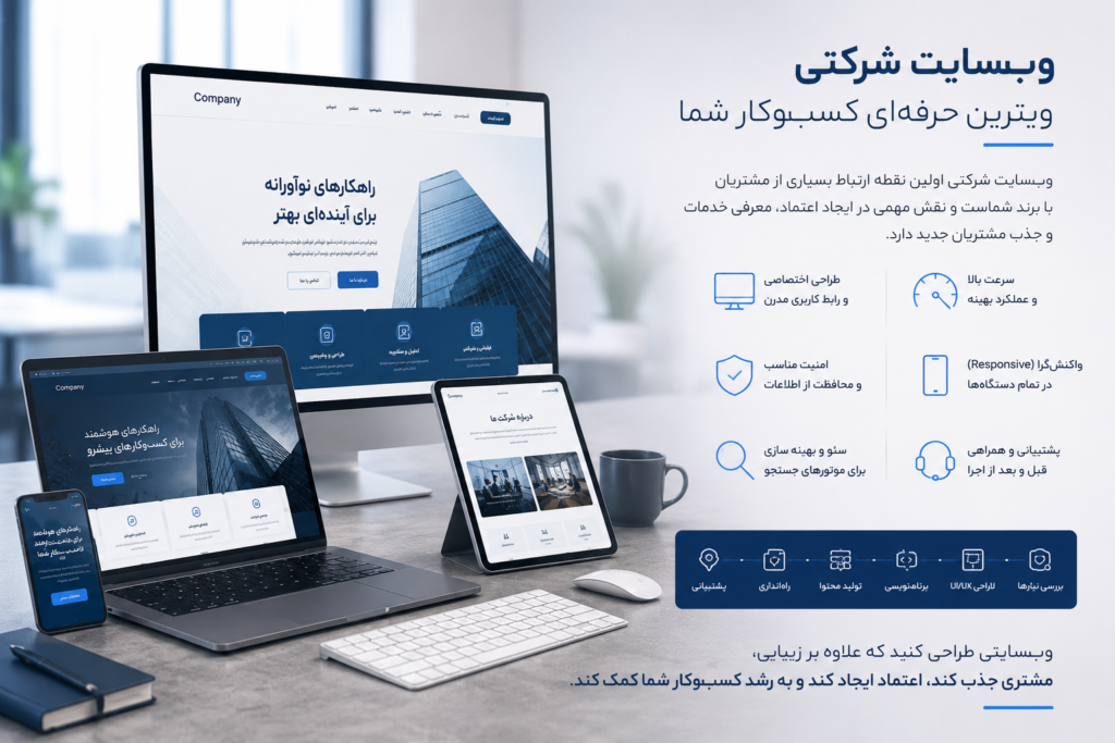 وب سایت شرکتی