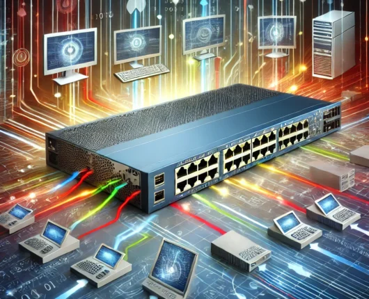 What is a network switch and how does it work